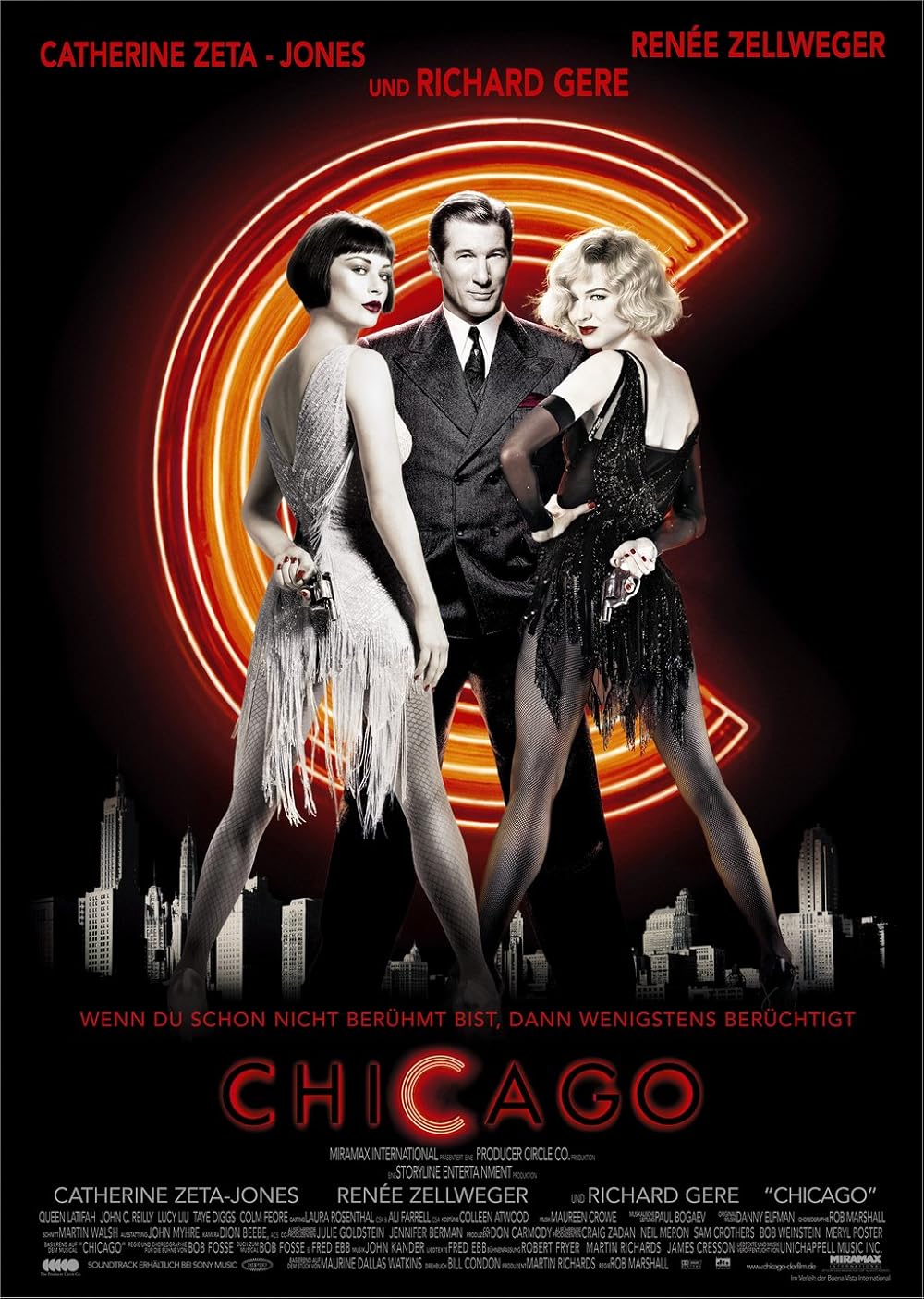 Lucy Liu as Kitty Baxter in the award-winning musical film Chicago